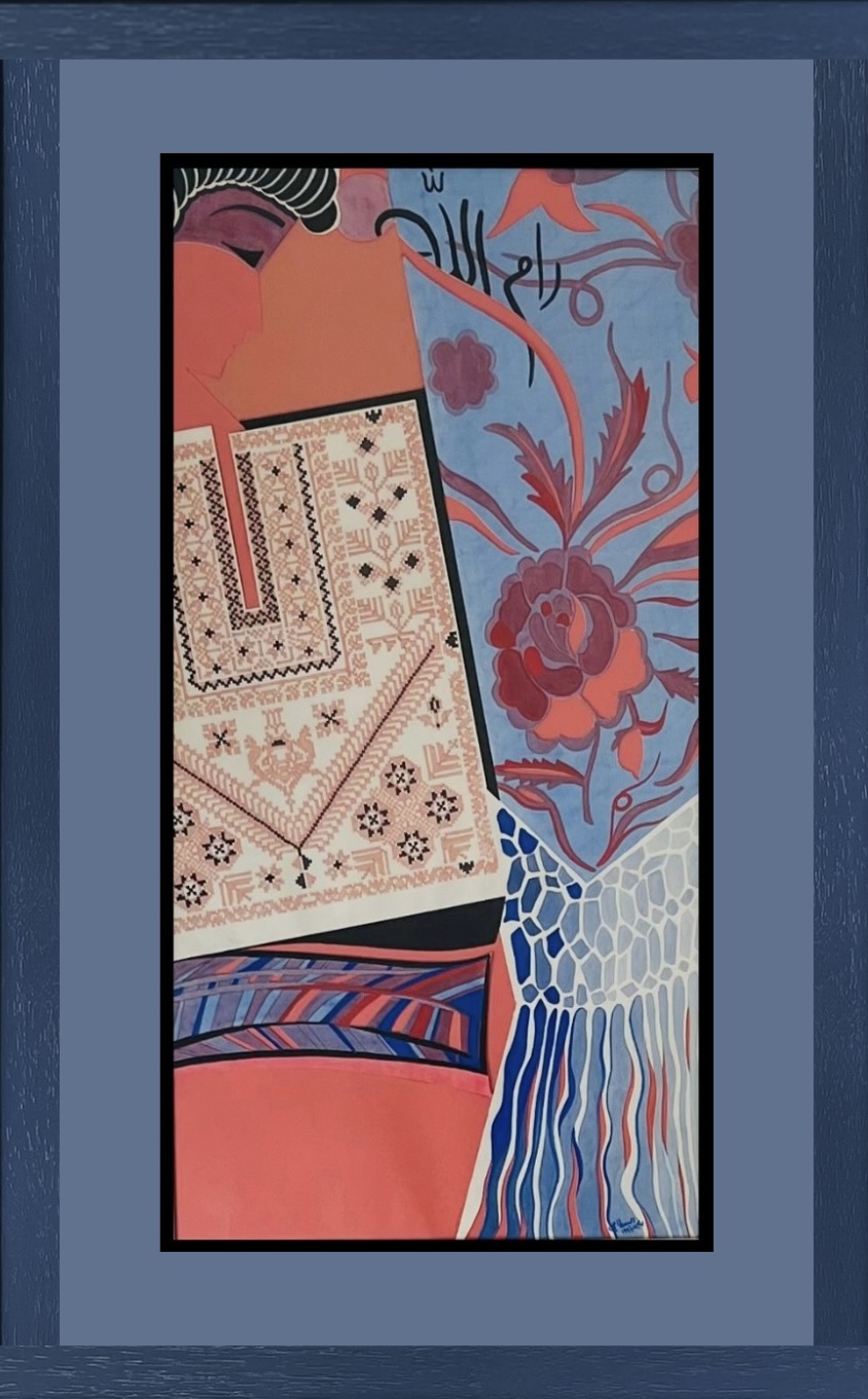 Ramallah traditional Thobe & scarf