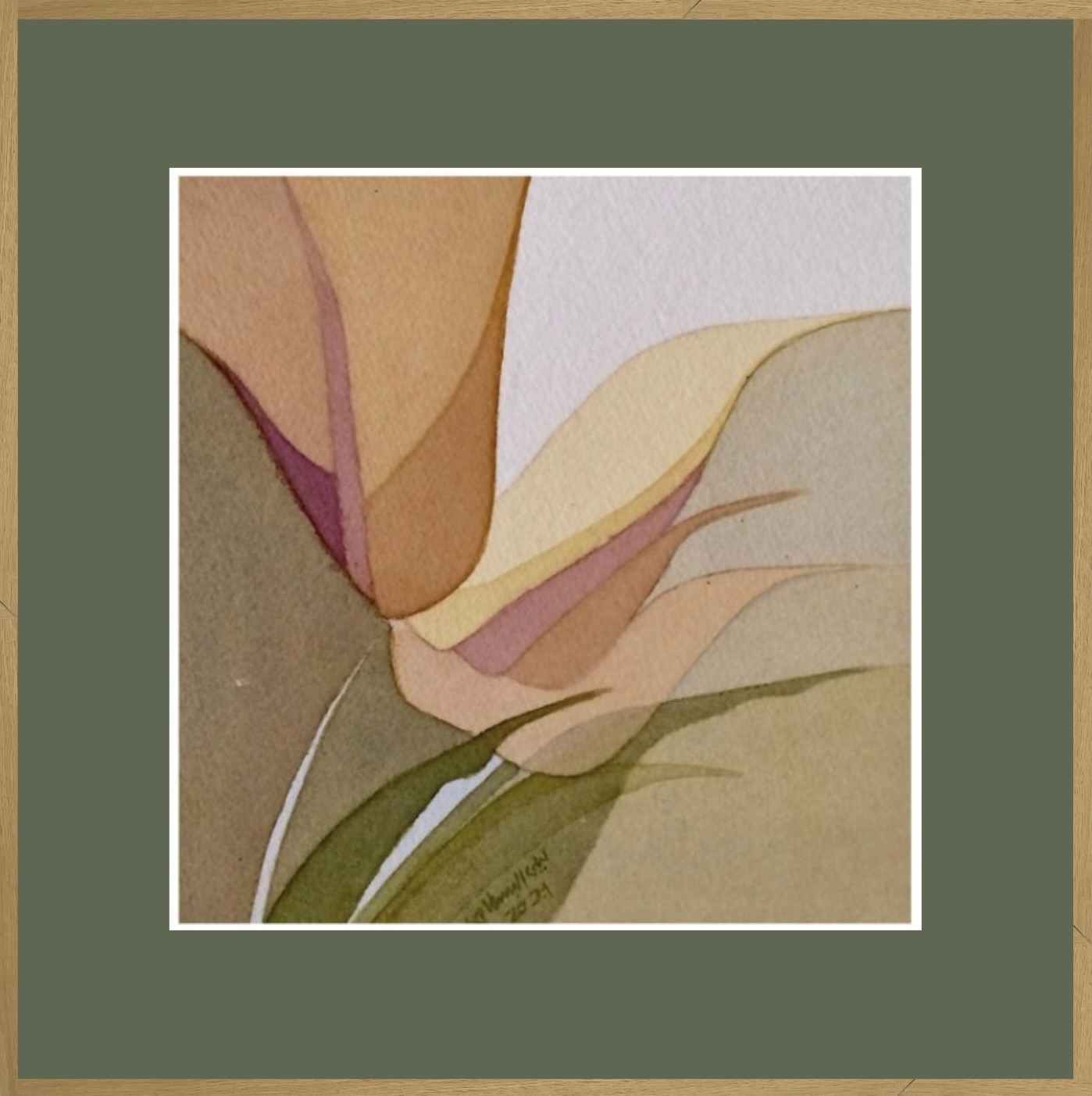 Tulips yearning with affection