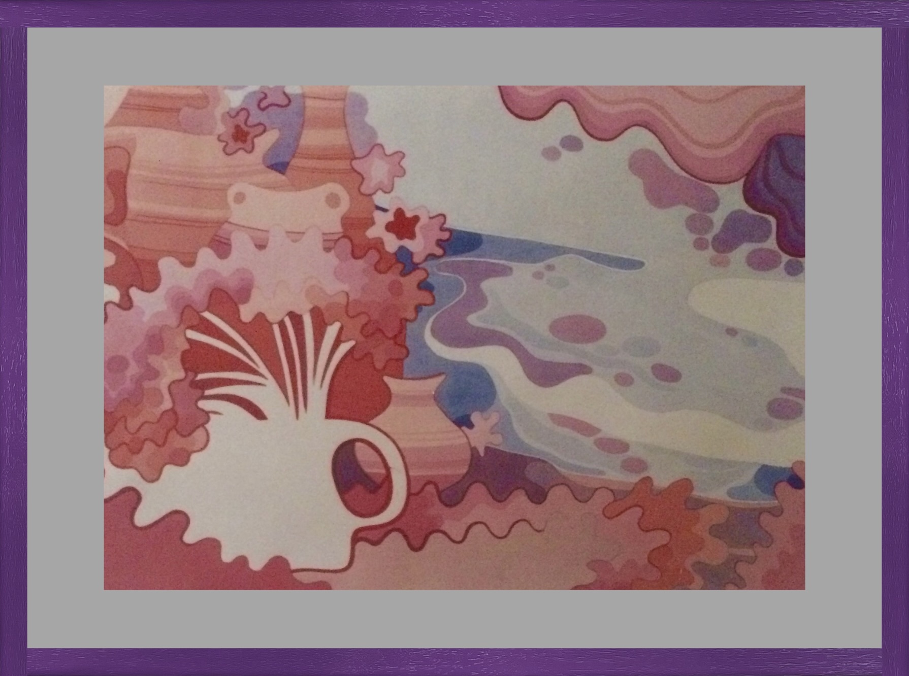 Flowers by the river