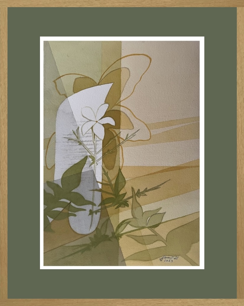 Arabian Jasmin in a letter 