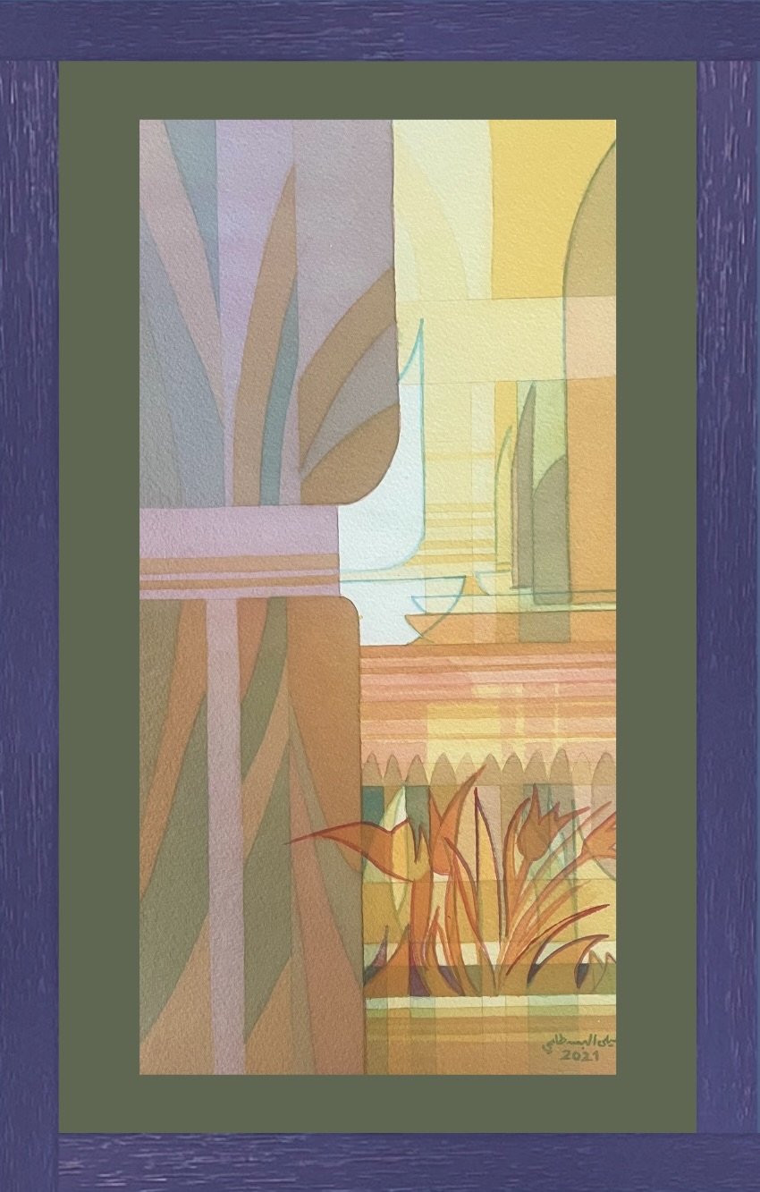 A window overlooking sailing boats 