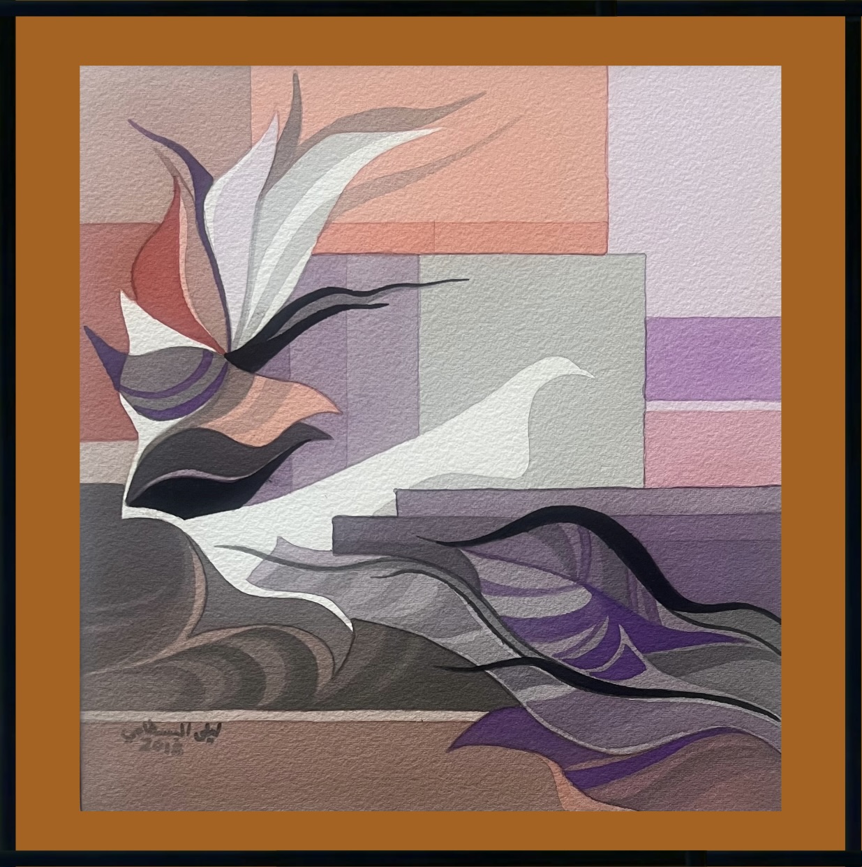 The white dove is ready to fly