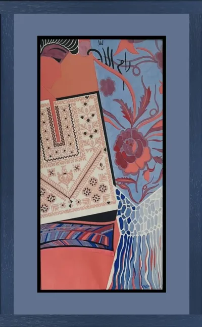 Ramallah traditional Thobe & scarf