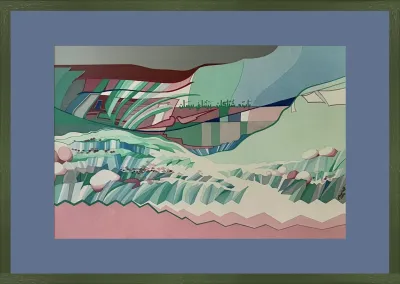 A home in Besan City inspired by Fairouz song