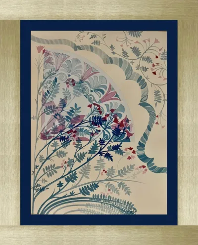 Plants & flowers in a decoration of Turkish style