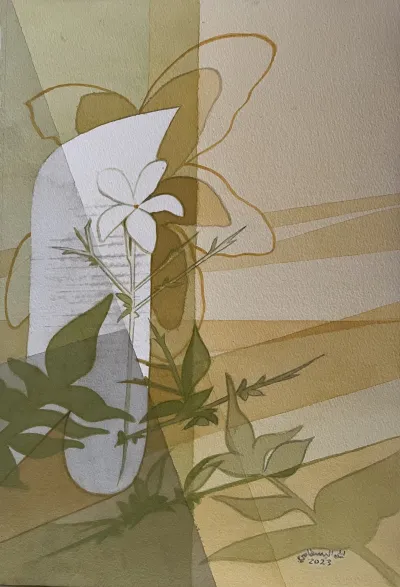 Arabian Jasmin in a letter 