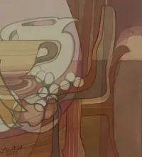 Chairs around a table