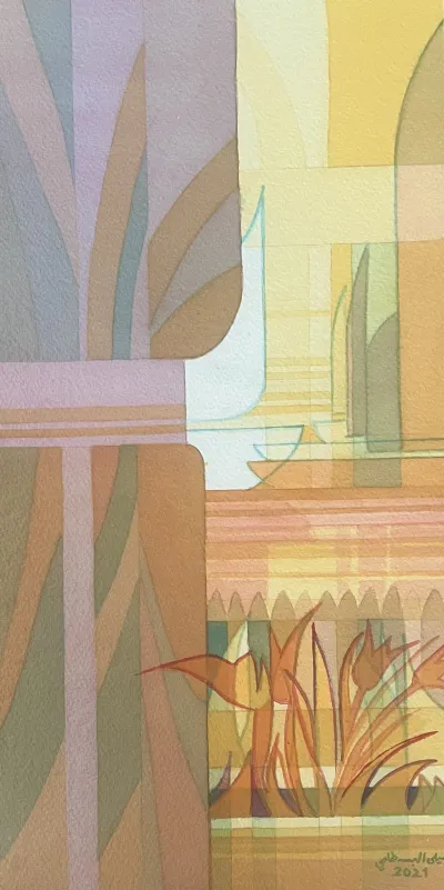 A window overlooking sailing boats 