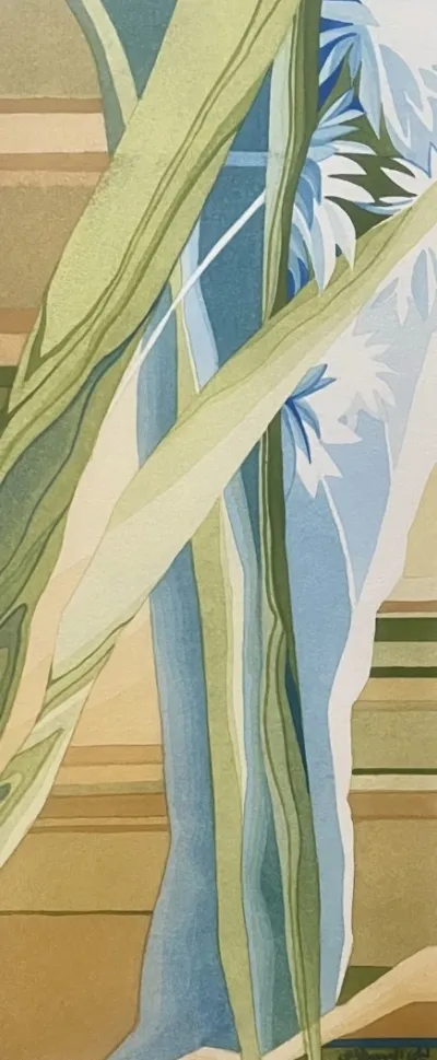 The blossoming of a tree