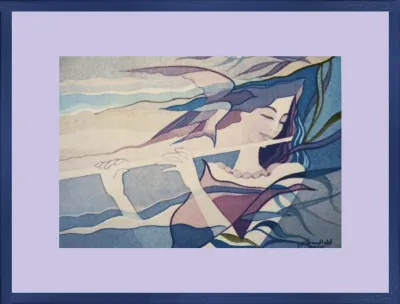 Whispering the violin 