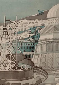 The cup fountain in the courtyard of Al-Aqsa Mosque