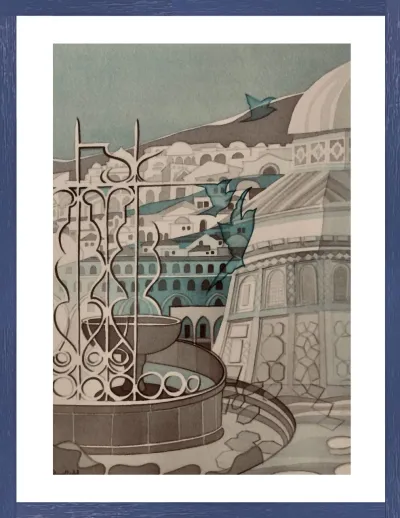 The cup fountain in the courtyard of Al-Aqsa Mosque