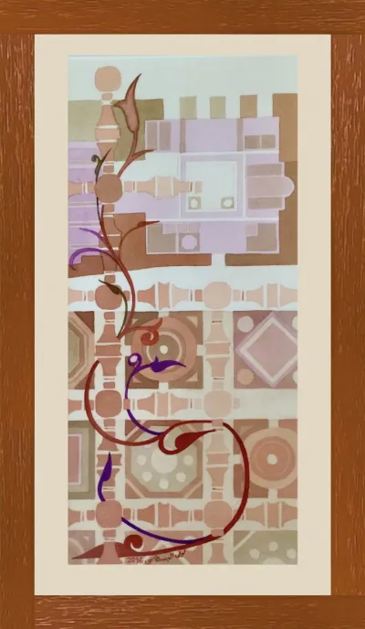 Arabesque composition 