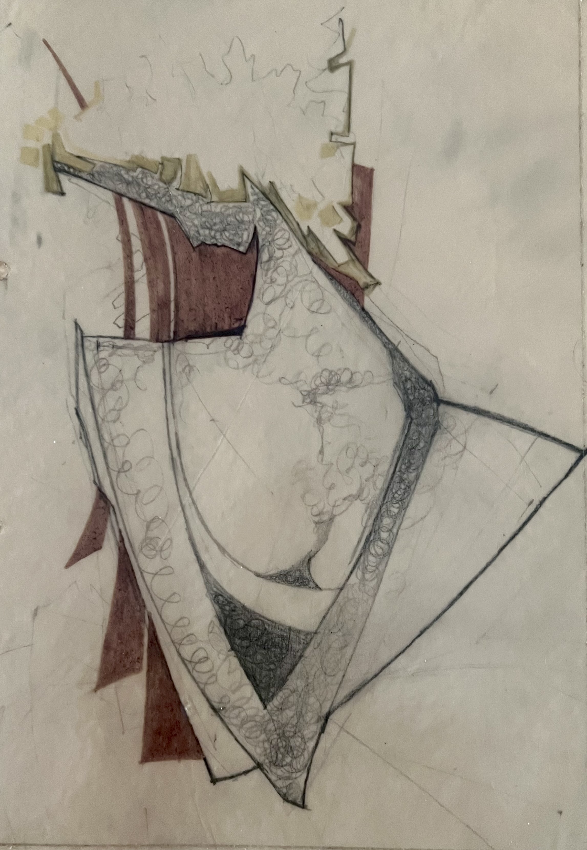 Pencil & ink sketches featuring female figures